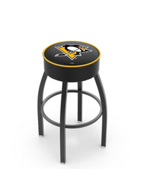 Pittsburgh Penguins L8B1 Backless Bar Stool | Pittsburgh Penguins NHL Backless Counter Bar Stool