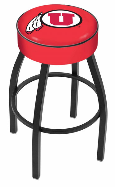 University of Utah L8B1 Backless Bar Stool | University of Utah Backless Counter Bar Stool