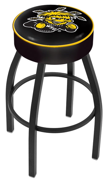 Wichita State University L8B1 Backless Bar Stool | Wichita State University Backless Counter Bar Stool