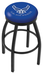 U.S. Air Force L8B2B Backless Bar Stool | United States Military Air Force Counter Stool