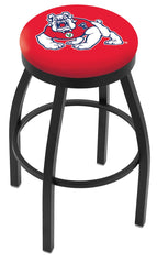 Fresno State University Bulldogs L8B2B Backless Bar Stool | Fresno State University Bulldogs Backless Counter Bar Stool