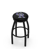 Colorado Rockies L8B2B Backless Bar Stool | Colorado Rockies Backless Counter Bar Stool