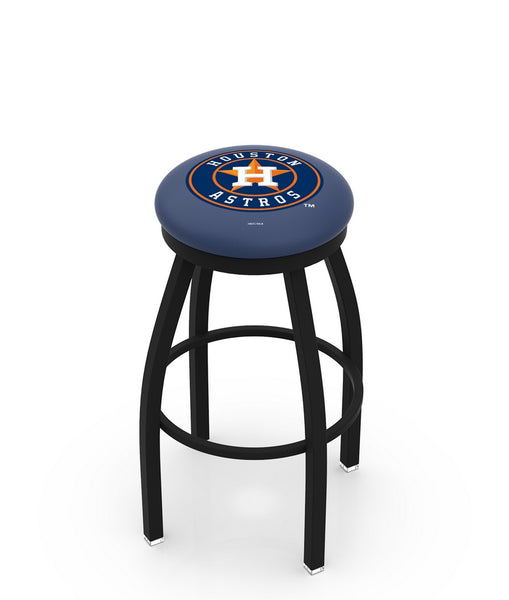 Houston Astros L8B2B Backless Bar Stool | Houston Astros Backless Counter Bar Stool