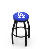 Los Angeles Dodgers L8B2B Backless Bar Stool  | Los Angeles Dodgers Backless Counter Bar Stool