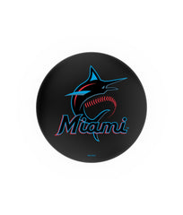 Miami Marlins L8B2B Backless Bar Stool | Miami Marlins Backless Counter Bar Stool