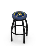 Milwaukee Brewers L8B2B Backless Bar Stool | Milwaukee Brewers Backless Counter Bar Stool