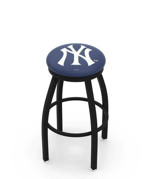 New York YankeesL8B2B Backless Bar Stool | New York Yankees Backless Counter Bar Stool