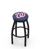 Washington Nationals L8B2B Backless Bar Stool | Washington Nationals Backless Counter Bar Stool