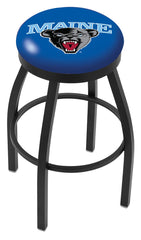 University of Maine Black Bears L8B2B Backless Bar Stool | University of Maine Black Bears Backless Counter Bar Stool