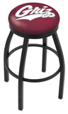 University of Montana Grizzlies L8B2B Backless Bar Stool | University of Montana Grizzlies Backless Counter Bar Stool