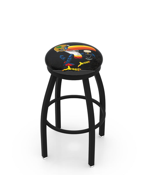 Notre Dame & Guinness Beer Toucan L8B2B Backless Bar Stool | Notre Dame & Guinness Beer Toucan Backless Counter Bar Stool