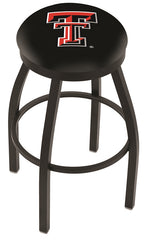 Texas Tech Red Raiders L8B2B Backless Bar Stool by Holland Bar Stool Company