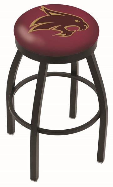 Texas State University BobcatsL8B2B Backless Bar Stool | Texas State University Bobcats Backless Counter Bar Stool