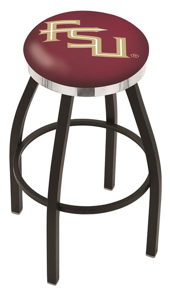 Florida State Seminoles Script L8B2C Backless Bar Stool | Florida State Seminoles Script Backless Counter Bar Stool