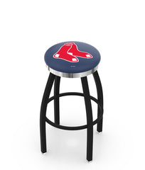 Boston Red Sox L8B2C Backless Bar Stool | Boston Red Sox Backless Counter Bar Stool
