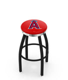 Los Angeles Angels L8B2C Backless Bar Stool | Los Angeles Angels Backless Counter Bar Stool