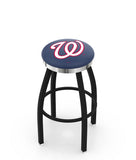 Washington Nationals L8B2C Backless Bar Stool | Washington Nationals Backless Counter Bar Stool