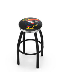 Notre Dame & Guinness Beer Toucan L8B2C Backless Bar Stool | Notre Dame & Guinness Beer Toucan Backless Counter Bar Stool