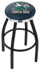 Notre Dame Leprechaun L8B2C Backless Bar Stool | Notre Dame Leprechaun Backless Counter Bar Stool