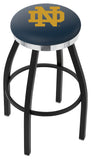 Notre Dame ND Script L8B2C Backless Bar Stool | ND Script Backless Counter Bar Stool