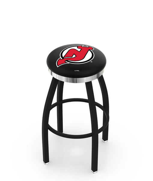 New Jersey Devils L8B2C Backless Bar Stool | New Jersey Devils Backless Counter Bar Stool