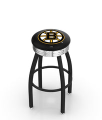Boston Bruins L8B3C Backless Bar Stool | Boston Bruins Backless Counter Bar Stool