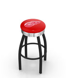 Detroit Red Wings L8B3C Backless Bar Stool | Detroit Red Wings Backless Counter Bar Stool