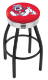 Fresno State University L8B3C Backless Bar Stool | Fresno State University Backless Counter Bar Stool