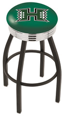 University of Hawaii L8B3C Backless Bar Stool | University of Hawaii Backless Counter Bar Stool