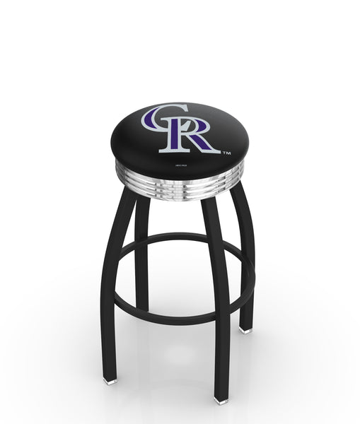 Colorado Rockies L8B3C Backless Bar Stool | Colorado Rockies Backless Counter Bar Stool