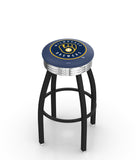 Milwaukee Brewers L8B3C Backless Bar Stool | Milwaukee Brewers Backless Counter Bar Stool