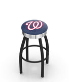 Washington Nationals L8B3C Backless Bar Stool | Washington Nationals Backless Counter Bar Stool