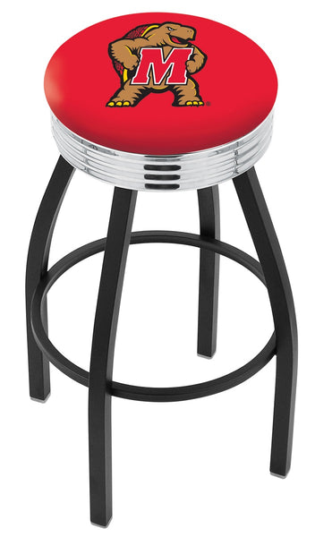 University of Maryland L8B3C Backless Bar Stool | University of Maryland Backless Counter Bar Stool