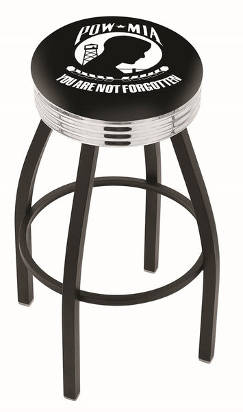 POW/MIA L8B3C Backless Bar Stool | POW/MIA Backless Counter Bar Stool