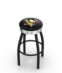 Pittsburgh Penguins L8B3C Backless Bar Stool | Pittsburgh Penguins Backless Counter Bar Stool