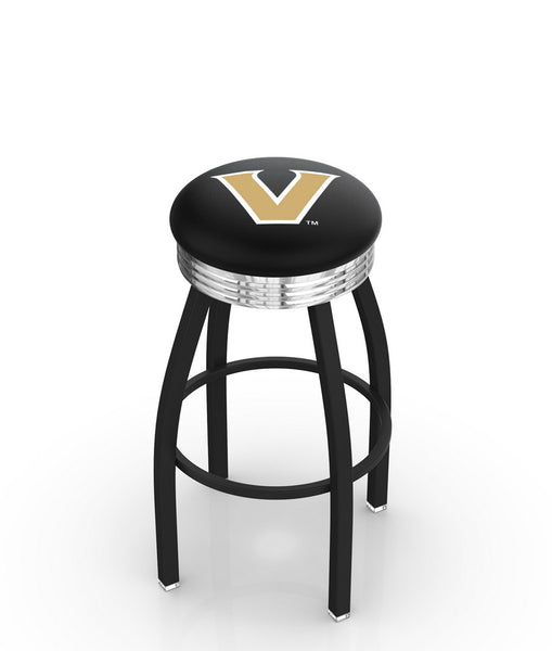 Vanderbilt University L8B3C Backless Bar Stool | Vanderbilt University Backless Counter Bar Stool