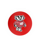 University of Wisconsin (Badger) L8B3C Backless Bar Stool | University of Wisconsin (Badger) Backless Counter Bar Stool