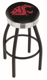 Washington State University L8B3C Backless Bar Stool | Washington State University Backless Counter Bar Stool