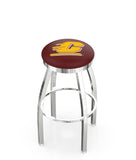 Central Michigan University L8C2C Backless Bar Stool | Central Michigan University Backless Counter Bar Stool