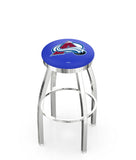 Colorado Avalanche L8C2C Backless Bar Stool | Colorado Avalanche Backless Counter Bar Stool