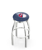 Cleveland Guardians L8C2C Backless Bar Stool | Cleveland Guardians Backless Counter Bar Stool