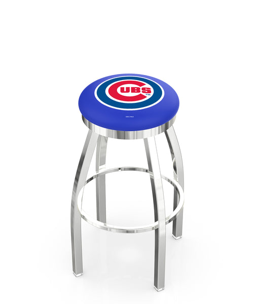 Chicago Cubs L8C2C Backless Bar Stool | Chicago Cubs Backless Counter Bar Stool