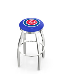 Chicago Cubs L8C2C Backless Bar Stool | Chicago Cubs Backless Counter Bar Stool