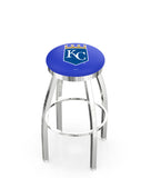 Kansas City Royals L8C2C Backless Bar Stool | Kansas City Royals Backless Counter Bar Stool