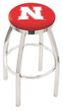 University of Nebraska L8C2C Backless Bar Stool | University of Nebraska Backless Counter Bar Stool