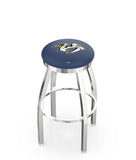 Nashville Predators L8C2C Backless Bar Stool | Nashville Predators Backless Counter Bar Stool