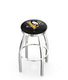 Pittsburgh Penguins L8C2C Backless Bar Stool | Pittsburgh Penguins Backless Counter Bar Stool