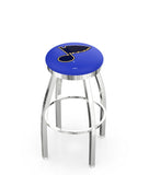 St Louis Blues L8C2C Backless Bar Stool | St Louis Blues Backless Counter Bar Stool