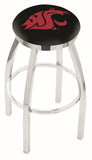 Washington State University L8C2C Backless Bar Stool | Washington State University Backless Counter Bar Stool