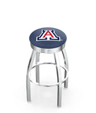 University of Arizona L8C3C Backless Bar Stool | University of Arizona Backless Counter Bar Stool